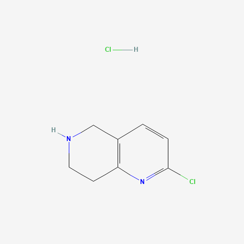 2-CHLORO-5,6,7,8-TETRAHYDRO-1,6-NAPHTHYRIDINE HYDROCHLORIDE (CAS: 766545-20-4) - Related Chemical Product