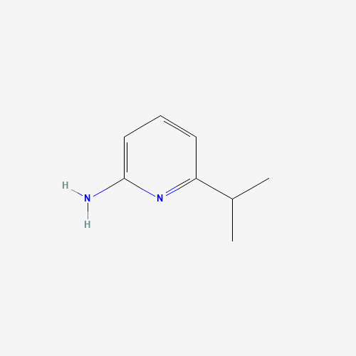 6-(1-METHYLETHYL)-2-PYRIDINAMINE chemical structure 6-(1-METHYLETHYL)-2-PYRIDINAMINE (CAS: 78177-12-5) - Chemical Structure and Molecular Formula