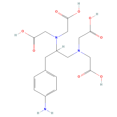 1-(4-AMINOBENZYL)ETHYLENEDIAMINE-N,N,N',N'-TETRAACETIC ACID (CAS: 84256-90-6) - Related Chemical Product