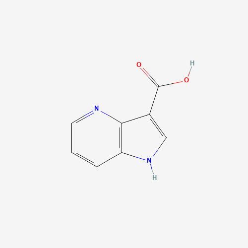 1H-pyrrolo[3,2-b]pyridine-3-carboxylic acid (CAS: 860496-20-4) - Chemical Structure and Molecular Formula 