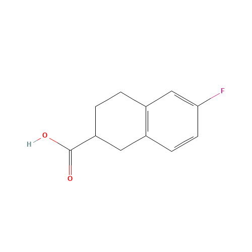 6-FLUORO-1,2,3,4-TETRAHYDRO-NAPHTHALENE-2-CARBOXYLIC ACID (CAS: 885269-59-0) - Related Chemical Product