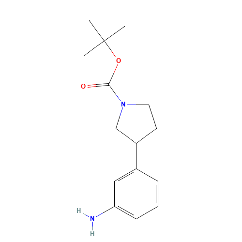 tert-Butyl 3-(3-aminophenyl)pyrrolidine-1-carboxylate (CAS: 885270-24-6) - Related Chemical Product