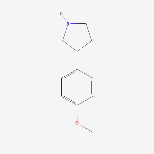 3-(4-METHOXYPHENYL)PYRROLIDINE (CAS: 91246-26-3) - Related Chemical Product