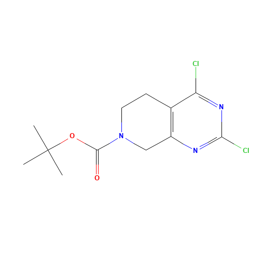 TERT-BUTYL 2,4-DICHLORO-5,6-DIHYDROPYRIDO[3,4-D]PYRIMIDINE-7(8H)-CARBOXYLATE (CAS: 916420-27-4) - Related Chemical Product