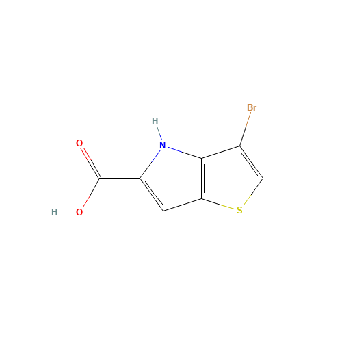 3-BROMO-4(H)-THIENO[3,2-B]PYRROLE-5-CARBOXYLICACID (CAS: 332099-36-2) - Related Chemical Product