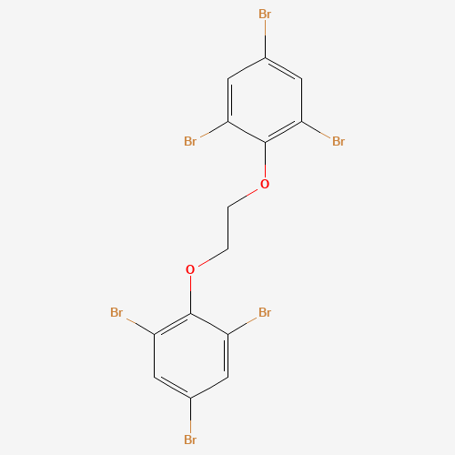 1,2-Bis(2,4,6-tribromophenoxy)ethane (CAS: 37853-59-1) - Chemical Structure and Molecular Formula 