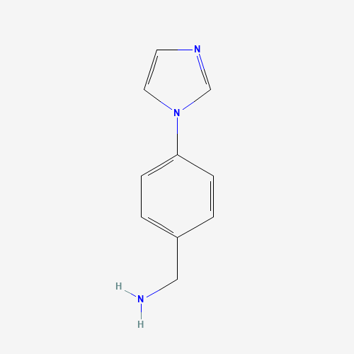 1-[4-(1H-Imidazol-1-yl)phenyl]methanamine (CAS: 65113-25-9) - Related Chemical Product