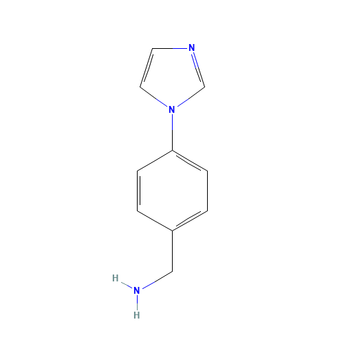 1-[4-(1H-Imidazol-1-yl)phenyl]methanamine (CAS: 65113-25-9) - Related Chemical Product