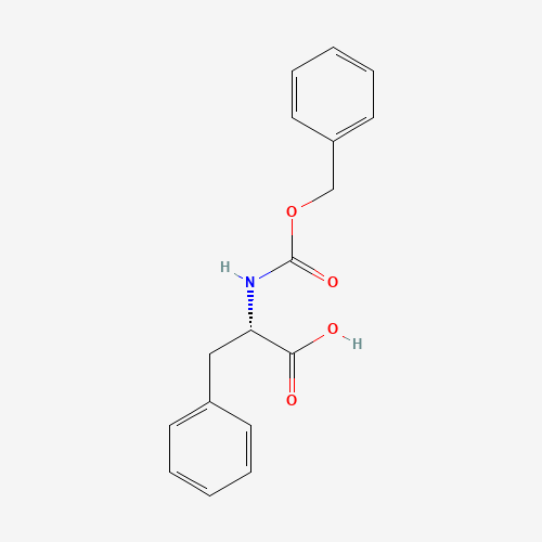 N-Cbz-L-Phenylalanine (CAS: 1161-13-3) - Chemical Structure and Molecular Formula 