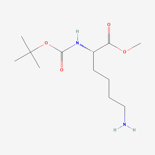 BOC-LYS(AC)-OH HCL (CAS: 55757-60-3) - Chemical Structure and Molecular Formula 