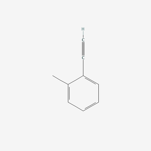 2-ETHYNYLTOLUENE  97 (CAS: 766-47-2) - Chemical Structure and Molecular Formula 