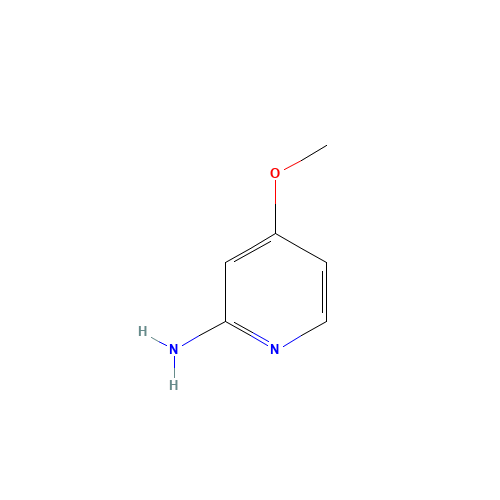 2-Amino-4-methoxypyridine (CAS: 10201-73-7) - Chemical Structure and Molecular Formula 