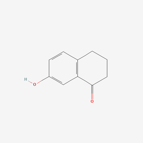 7-Hydroxy-1-tetralone (CAS: 22009-38-7) - Chemical Structure and Molecular Formula 