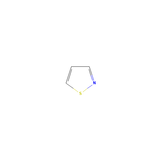 Isothiazole (CAS: 288-16-4) - Chemical Structure and Molecular Formula 