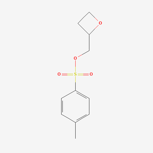 TOLUENE-4-SULFONIC ACID OXETAN-2-YLMETHYL ESTER (CAS: 115845-51-7) - Chemical Structure and Molecular Formula 