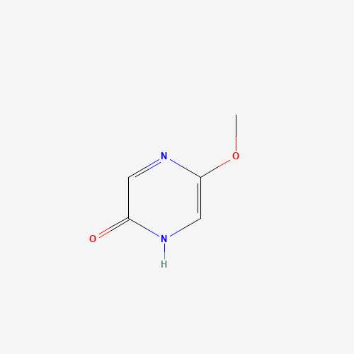 5-METHOXY-2(1H)-PYRAZINONE (CAS: 134510-06-8) - Chemical Structure and Molecular Formula 