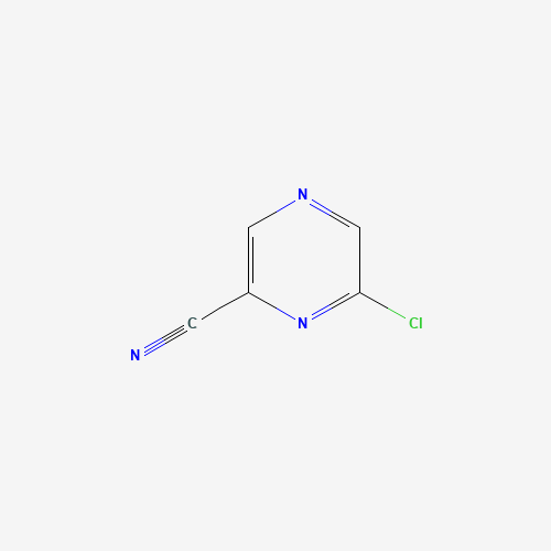 6-chloropyrazine-2-carbonitrile (CAS: 6863-74-7) - Chemical Structure and Molecular Formula 