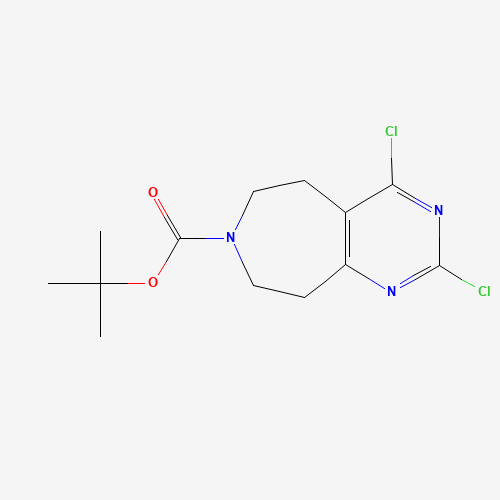 tert-Butyl 2,4-dichloro-5,6,8,9-tetrahydropyrimido[4,5-d]azepine-7-carboxylate (CAS: 1065114-27-3) - Related Chemical Product