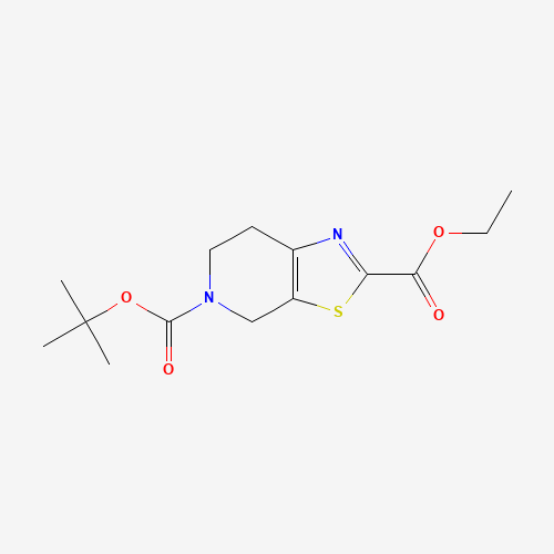 5-tert-butyl 2-ethyl 6,7-dihydrothiazolo[5,4-c]pyridine-2,5(4H)-dicarboxylate (CAS: 1053656-51-1) - Related Chemical Product