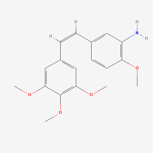 (Z)-2-Methoxy-5-(3,4,5-Trimethoxystyryl)Aniline (CAS: 162705-07-9) - Related Chemical Product