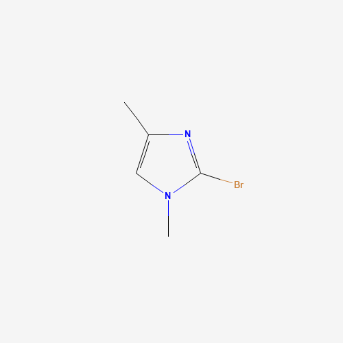 2-BROMO-1,4-DIMETHYL-1H-IMIDAZOLE chemical structure 2-BROMO-1,4-DIMETHYL-1H-IMIDAZOLE (CAS: 235426-30-9) - Chemical Structure and Molecular Formula