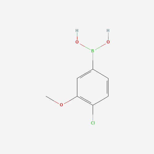 (4-CHLORO-3-METHOXYPHENYL)BORONICACID (CAS: 89694-47-3) - Related Chemical Product