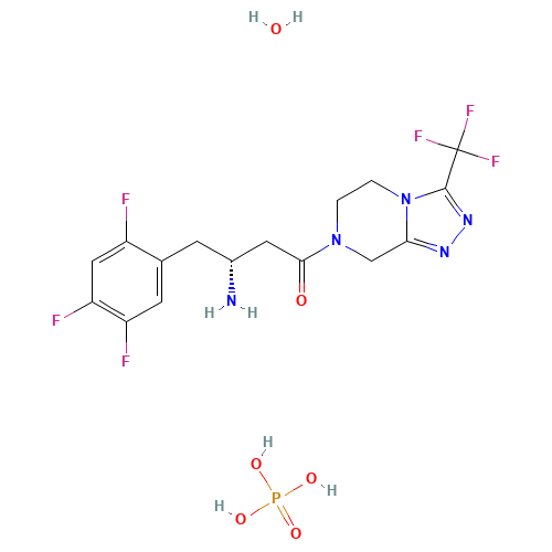 Sitagliptin Phosphate Monohydrate (CAS: 654671-77-9) - Related Chemical Product