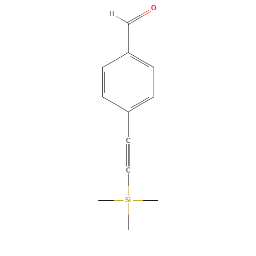 4-(Trimethylsilyl)ethynylbenzaldehyde (CAS: 77123-57-0) - Related Chemical Product