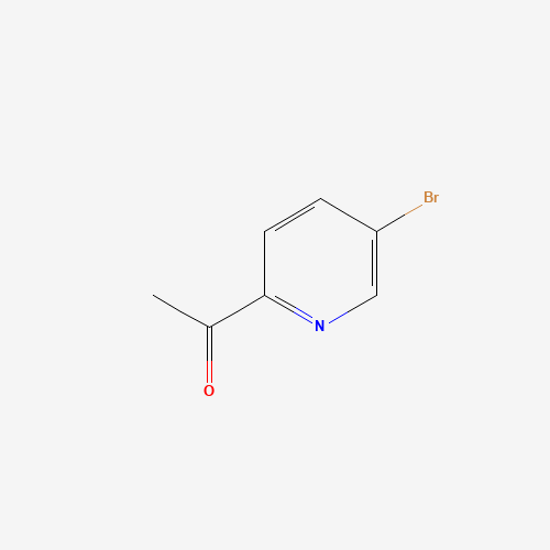 1-(5-BROMO-PYRIDIN-2-YL)-ETHANONE (CAS: 214701-49-2) - Chemical Structure and Molecular Formula 