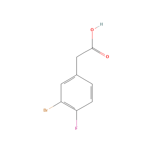 3-BROMO-4-FLUOROPHENYLACETIC ACID (CAS: 194019-11-9) - Related Chemical Product