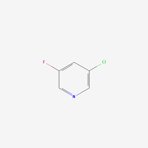 3-Chloro-5-fluoropyridine (CAS: 514797-99-0) - Chemical Structure and Molecular Formula 