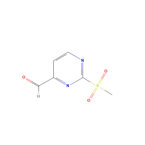 2-Methanesulfonyl-pyrimidine-4-carbaldehyde (CAS: 874279-27-3) - Related Chemical Product