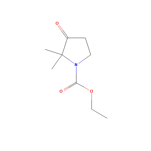 2,2-Dimethyl-3-oxo-pyrrolidine-1-carboxylic acid ethyl ester (CAS: 106556-66-5) - Related Chemical Product