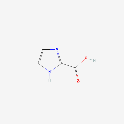 1H-Imidazole-2-carboxylic acid (CAS: 16042-25-4) - Chemical Structure and Molecular Formula 