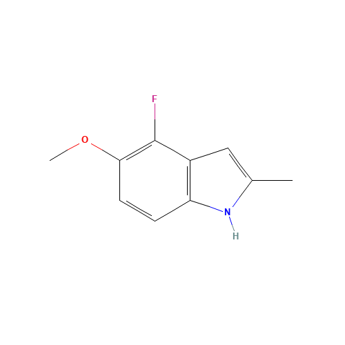 4-Fluoro-5-methoxy-2-methyl-1H-indole (CAS: 288385-93-3) - Related Chemical Product