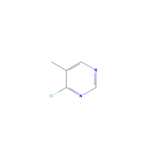 4-Chloro-5-methylpyrimidine (CAS: 51957-32-5) - Chemical Structure and Molecular Formula 