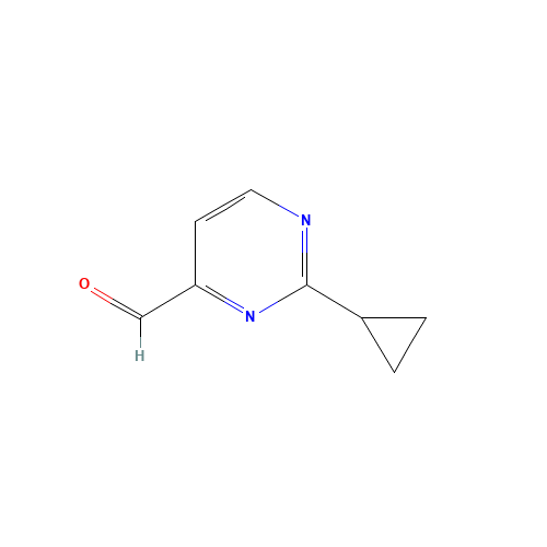 2-Cyclopropylpyrimidine-4-carbaldehyde (CAS: 948549-81-3) - Related Chemical Product