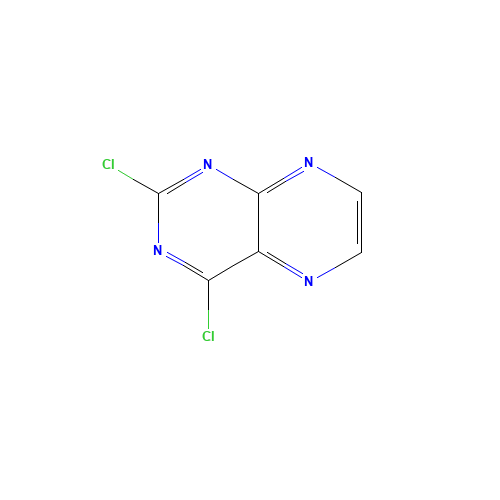 2,4-Dichloropteridine (CAS: 98138-05-7) - Chemical Structure and Molecular Formula 