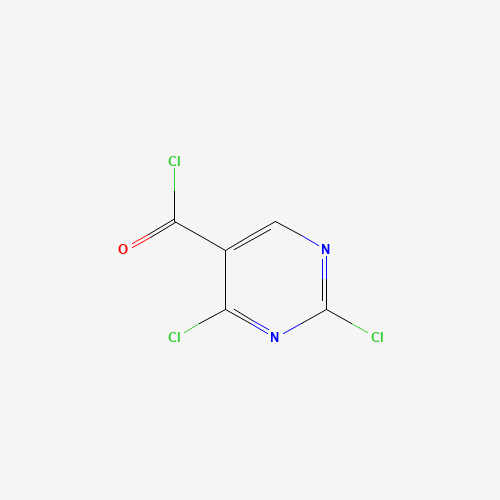 2,4-Dichloro-5-pyrimidinecarbonyl chloride (CAS: 2972-52-3) - Chemical Structure and Molecular Formula 