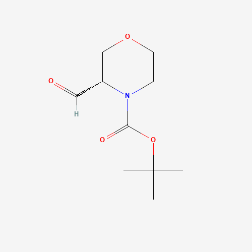 3-(2-OXO-ETHYL)-MORPHOLINE-4-CARBOXYLIC ACID TERT-BUTYL ESTER (CAS: 218594-01-5) - Related Chemical Product