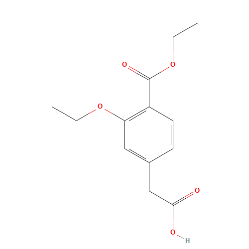 3-Ethoxy-4-ethoxycarbonyl phenylacetic acid (CAS: 99469-99-5) - Related Chemical Product