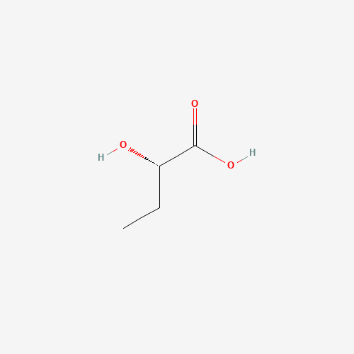 (S)-2-HYDROXYBUTYRIC ACID (CAS: 3347-90-8) - Chemical Structure and Molecular Formula 