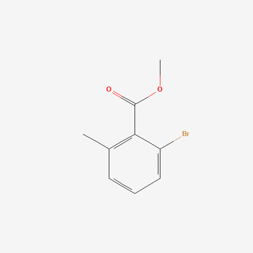 Methyl 2-bromo-6-methylbenzoate (CAS: 99548-56-8) - Chemical Structure and Molecular Formula 