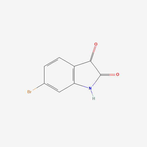 6-Bromoisatin (CAS: 6326-79-0) - Chemical Structure and Molecular Formula 
