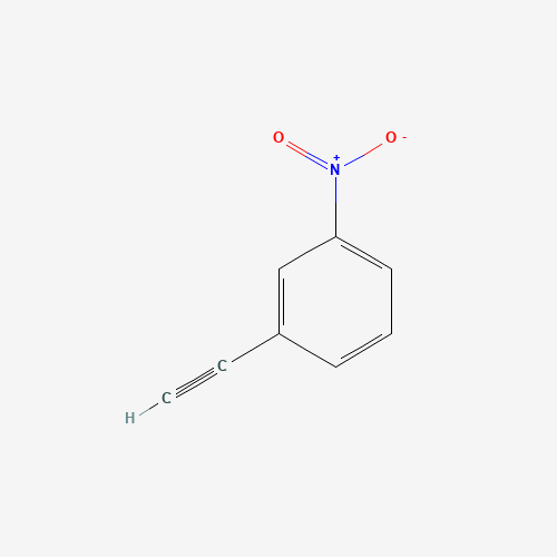3-NITROPHENYLACETYLENE (CAS: 3034-94-4) - Chemical Structure and Molecular Formula 
