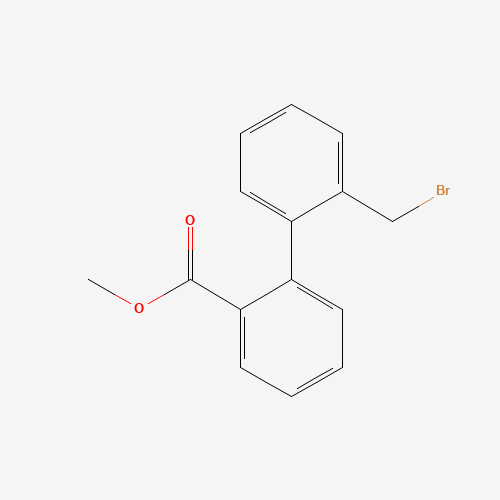 2'-(Bromomethyl)-[1,1'-biphenyl]-2-carboxylic acid methyl ester (CAS: 38399-65-4) - Related Chemical Product