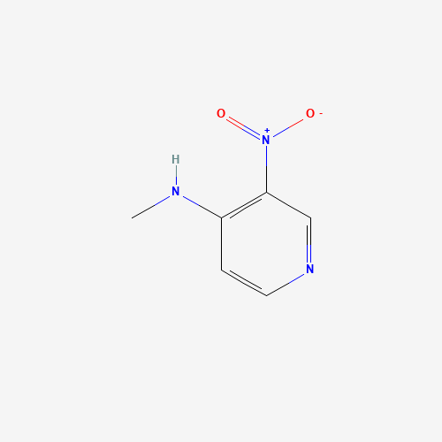 4-(METHYLAMINO)-3-NITROPYRIDINE chemical structure 4-(METHYLAMINO)-3-NITROPYRIDINE (CAS: 1633-41-6) - Chemical Structure and Molecular Formula