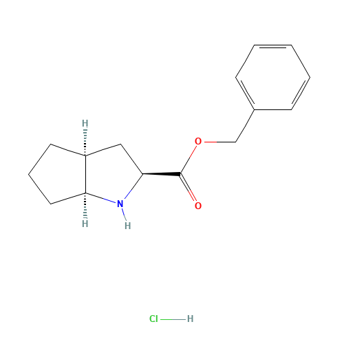 (1S,3S,5S)-2-Azabicyclo[3,3,0]octane-3-carborylic acid benzyl ester hydrochloride (CAS: 87269-87-2) - Related Chemical Product