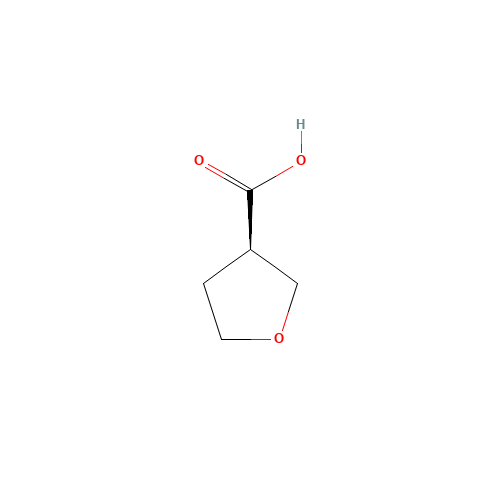 (R)-Tetrahydro-3-furancarboxylic acid (CAS: 66838-42-4) - Chemical Structure and Molecular Formula 