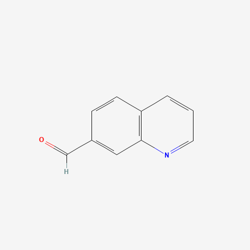 Quinoline-7-carbaldehyde (CAS: 49573-30-0) - Chemical Structure and Molecular Formula 